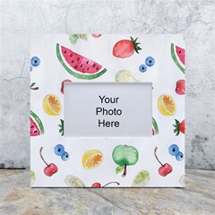 Fruit! White Box Photo Frame 4  X 6  by fructosebat