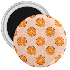 Orange Slices! 3  Magnets by fructosebat