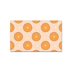 Orange Slices! Sticker (rectangular) by fructosebat