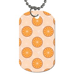 Orange Slices! Dog Tag (one Side) by fructosebat