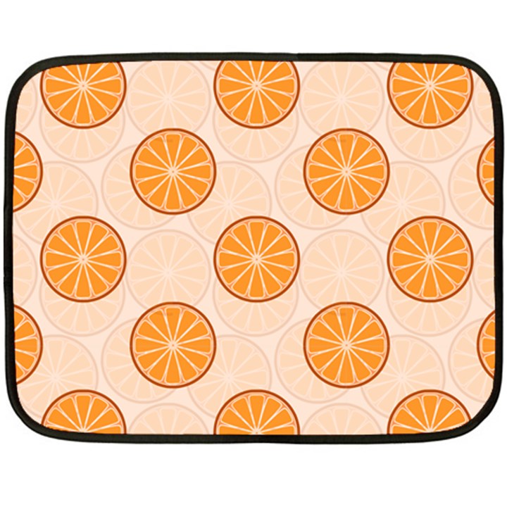 Orange Slices! Fleece Blanket (Mini)