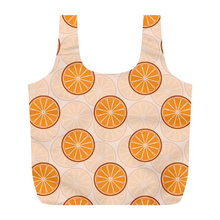 Orange Slices! Full Print Recycle Bag (L)