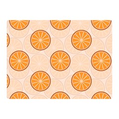 Orange Slices! Premium Plush Fleece Blanket (mini) by fructosebat