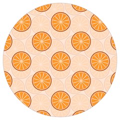 Orange Slices! Round Trivet by fructosebat