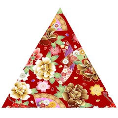 Japanese Fans Wooden Puzzle Triangle by fructosebat