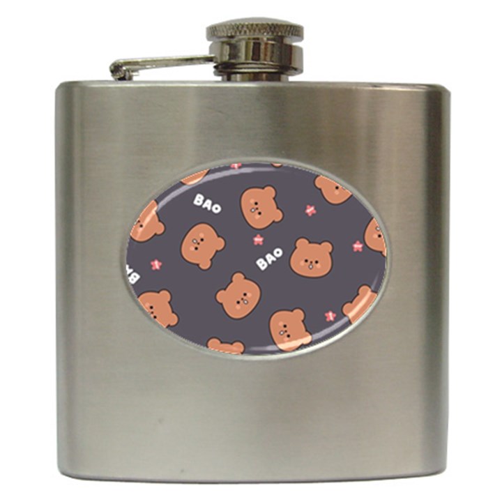 Bears! Hip Flask (6 oz)