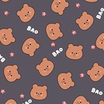 Bears! Play Mat (Square) Front