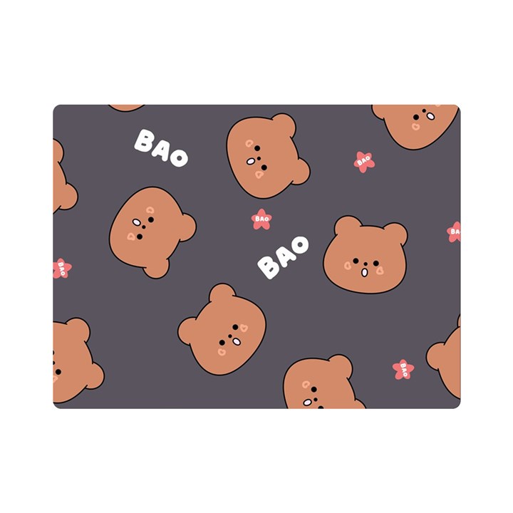 Bears! One Side Premium Plush Fleece Blanket (Mini)