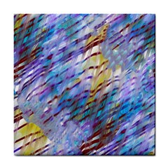 Abstract Ripple Tile Coaster by bloomingvinedesign