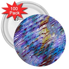 Abstract Ripple 3  Buttons (100 Pack)  by bloomingvinedesign