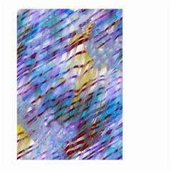 Abstract Ripple Large Garden Flag (two Sides) by bloomingvinedesign