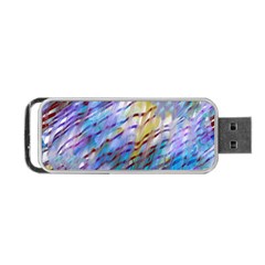 Abstract Ripple Portable Usb Flash (one Side) by bloomingvinedesign