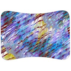 Abstract Ripple Velour Seat Head Rest Cushion by bloomingvinedesign