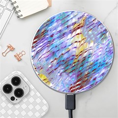 Abstract Ripple Wireless Fast Charger(white) by bloomingvinedesign