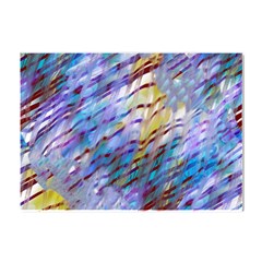 Abstract Ripple Crystal Sticker (a4) by bloomingvinedesign