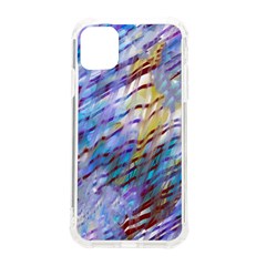 Abstract Ripple Iphone 11 Tpu Uv Print Case by bloomingvinedesign