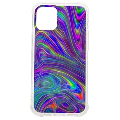 Abstract With Blue Iphone 12 Mini Tpu Uv Print Case	