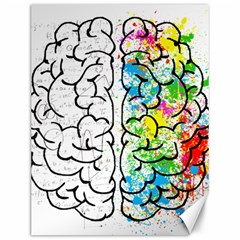 Brain-mind-psychology-idea-drawing Canvas 12  X 16 