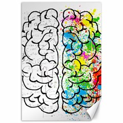 Brain-mind-psychology-idea-drawing Canvas 24  X 36 