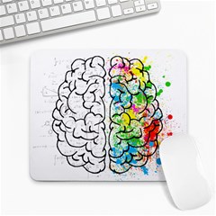 Brain-mind-psychology-idea-drawing Large Mousepad