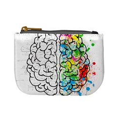 Brain-mind-psychology-idea-drawing Mini Coin Purse by Jancukart