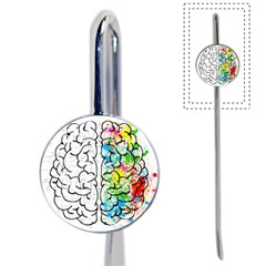 Brain-mind-psychology-idea-drawing Book Mark by Jancukart