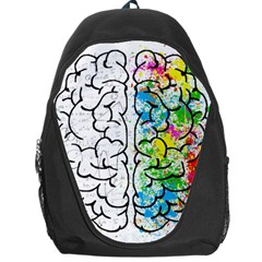 Brain-mind-psychology-idea-drawing Backpack Bag by Jancukart