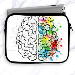 Brain-mind-psychology-idea-drawing Apple Ipad 2/3/4 Zipper Cases by Jancukart