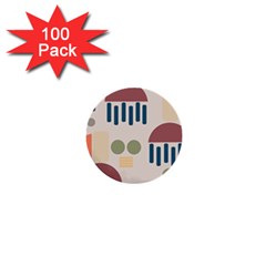 Art Background Abstract Design 1  Mini Buttons (100 Pack) 