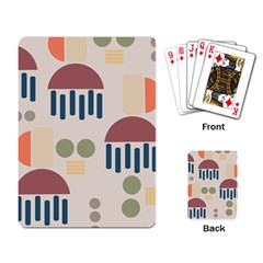 Art Background Abstract Design Playing Cards Single Design (rectangle)