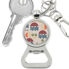 Art Background Abstract Design Bottle Opener Key Chain