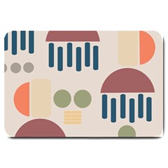 Art Background Abstract Design Large Doormat