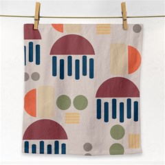 Art Background Abstract Design Face Towel