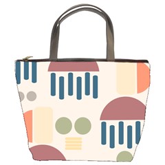 Art Background Abstract Design Bucket Bag