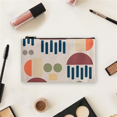 Art Background Abstract Design Cosmetic Bag (small)