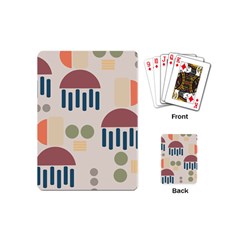 Art Background Abstract Design Playing Cards Single Design (mini)