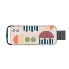 Art Background Abstract Design Portable Usb Flash (two Sides)