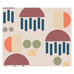 Art Background Abstract Design Premium Plush Fleece Blanket (Small) 50 x40  Blanket Back