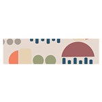 Art Background Abstract Design Oblong Satin Scarf (16  x 60 ) Front