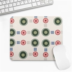 Art Design Round Drawing Abstract Large Mousepad