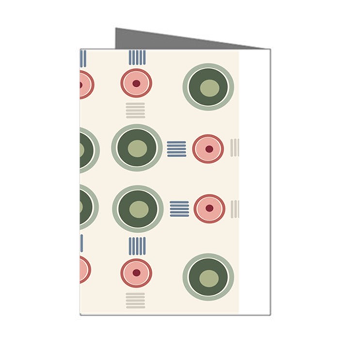 Art Design Round Drawing Abstract Mini Greeting Cards (Pkg of 8)