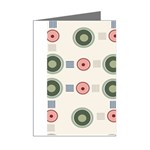 Art Design Round Drawing Abstract Mini Greeting Cards (Pkg of 8) Right