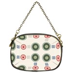 Art Design Round Drawing Abstract Chain Purse (Two Sides) Front