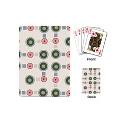 Art Design Round Drawing Abstract Playing Cards Single Design (mini)