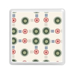 Art Design Round Drawing Abstract Memory Card Reader (square)