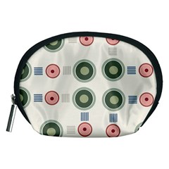 Art Design Round Drawing Abstract Accessory Pouch (medium) by Jancukart