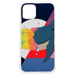 Whale Moon Ocean Digital Art Iphone 12/12 Pro Tpu Uv Print Case