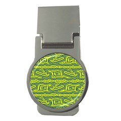 Abstract Background Graphic Money Clips (round) 