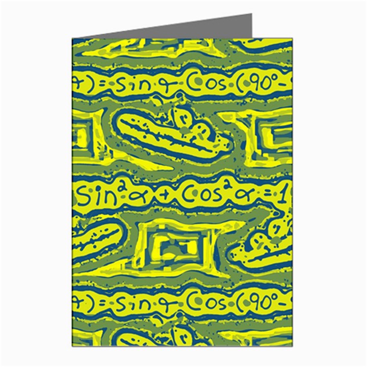 Abstract Background Graphic Greeting Cards (Pkg of 8)