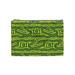 Abstract Background Graphic Cosmetic Bag (medium)